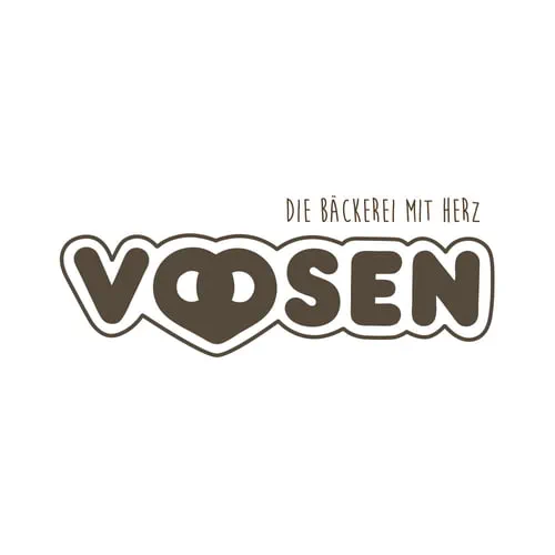 Logo auf weißem Hintergrund der Bäckerei Voosen